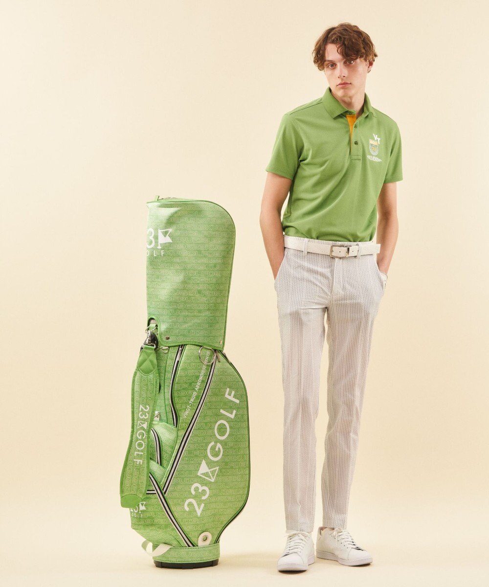 23区GOLF 【MEN】【吸水速乾/UVカット】エイトロックポロシャツ 