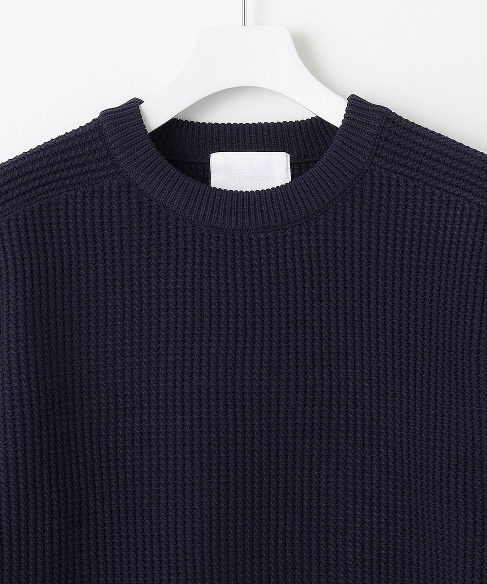 23区GOLF 【23Fondation/MEN】ワッフル ニット 