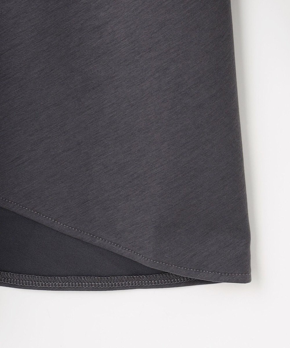 組曲 L バックフレアロングＴシャツ 