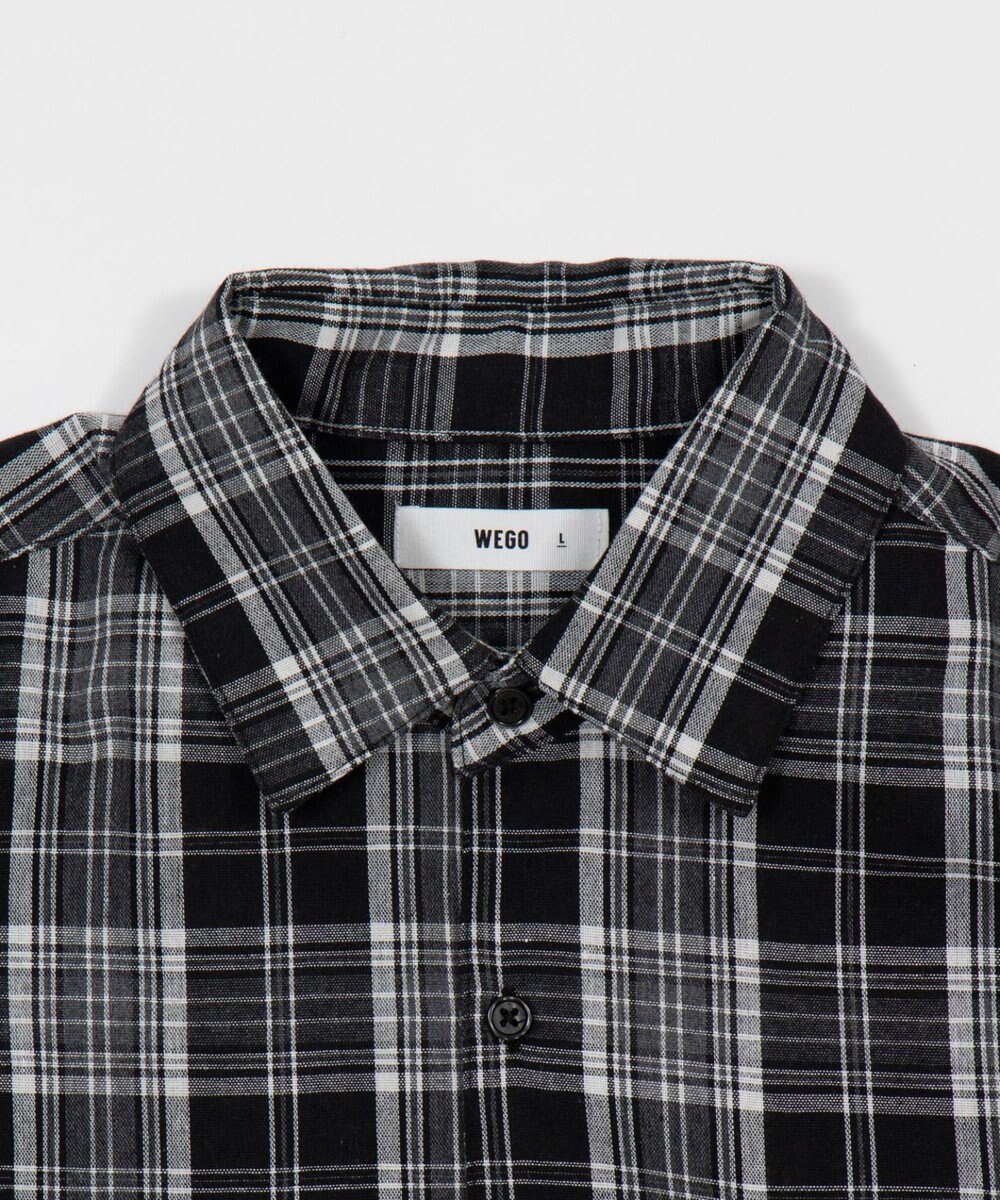 WEGO 【ユニセックス着用ITEM】アンサンブルチェックシャツ（LS） 