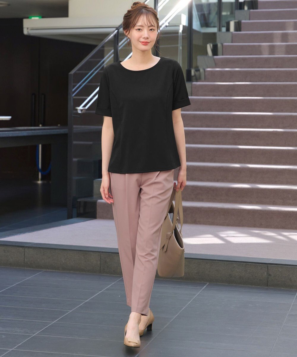 Tiaclasse 【洗える】バックフリルカットソー 