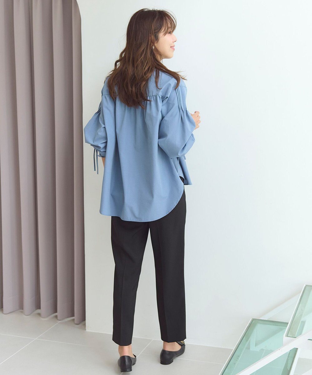 Feroux 【洗える】マリンテーパードパンツ 