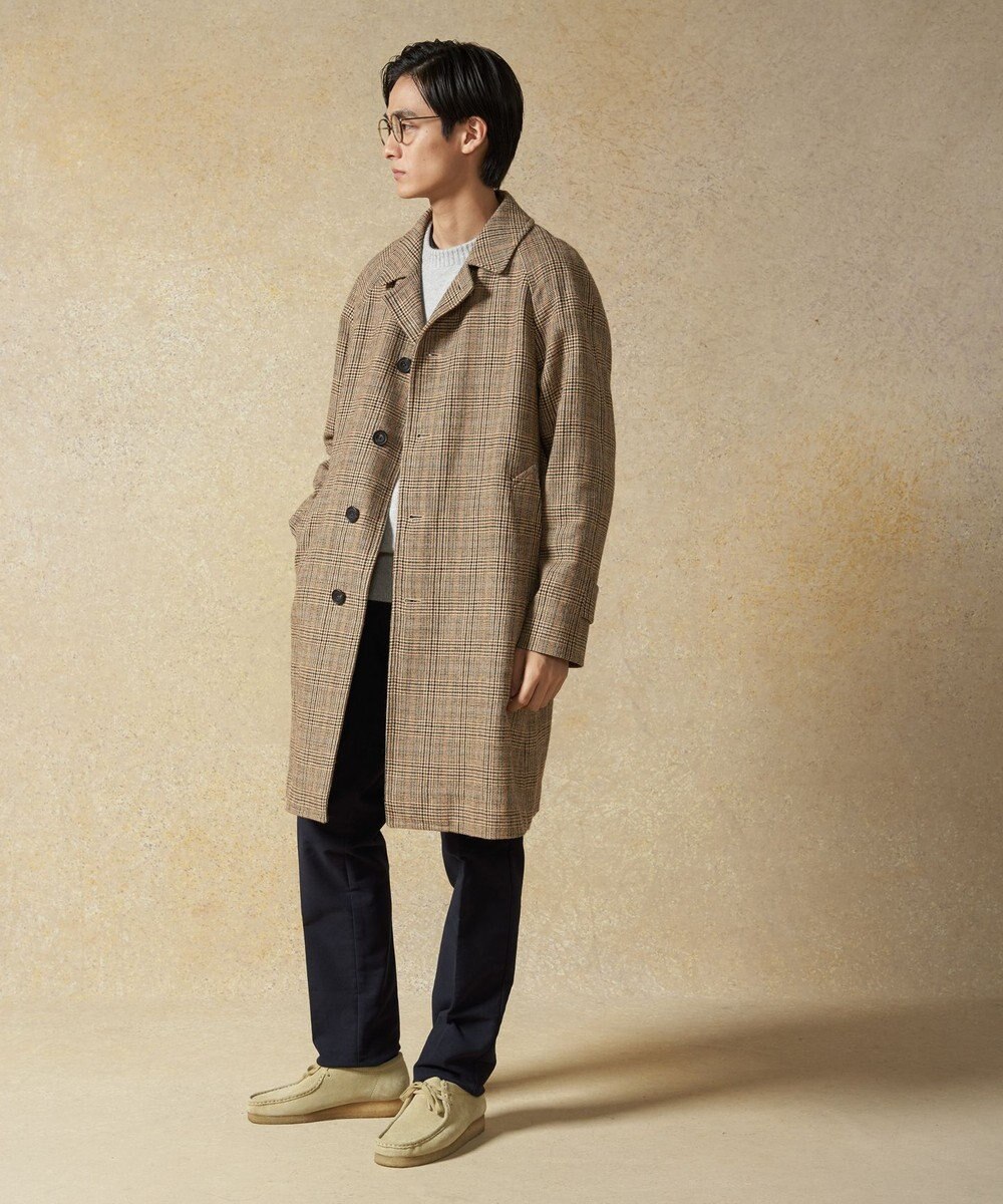 最終値下げ　VISVIM HERGE COAT ウールツイードコート 日本製]ITALYミックスウールツイードロングコート(その他のコート