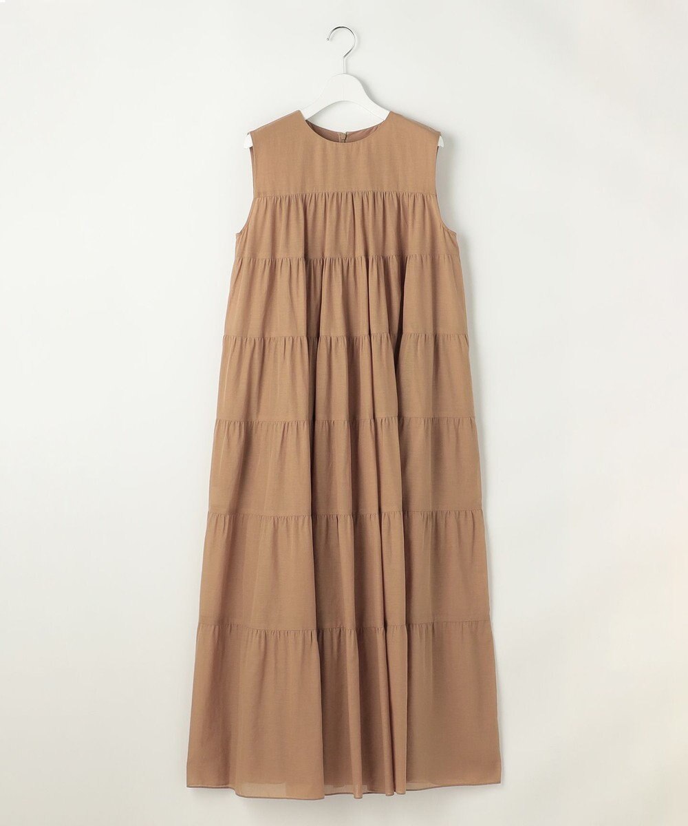 自由区 S コットンティアード ワンピース 