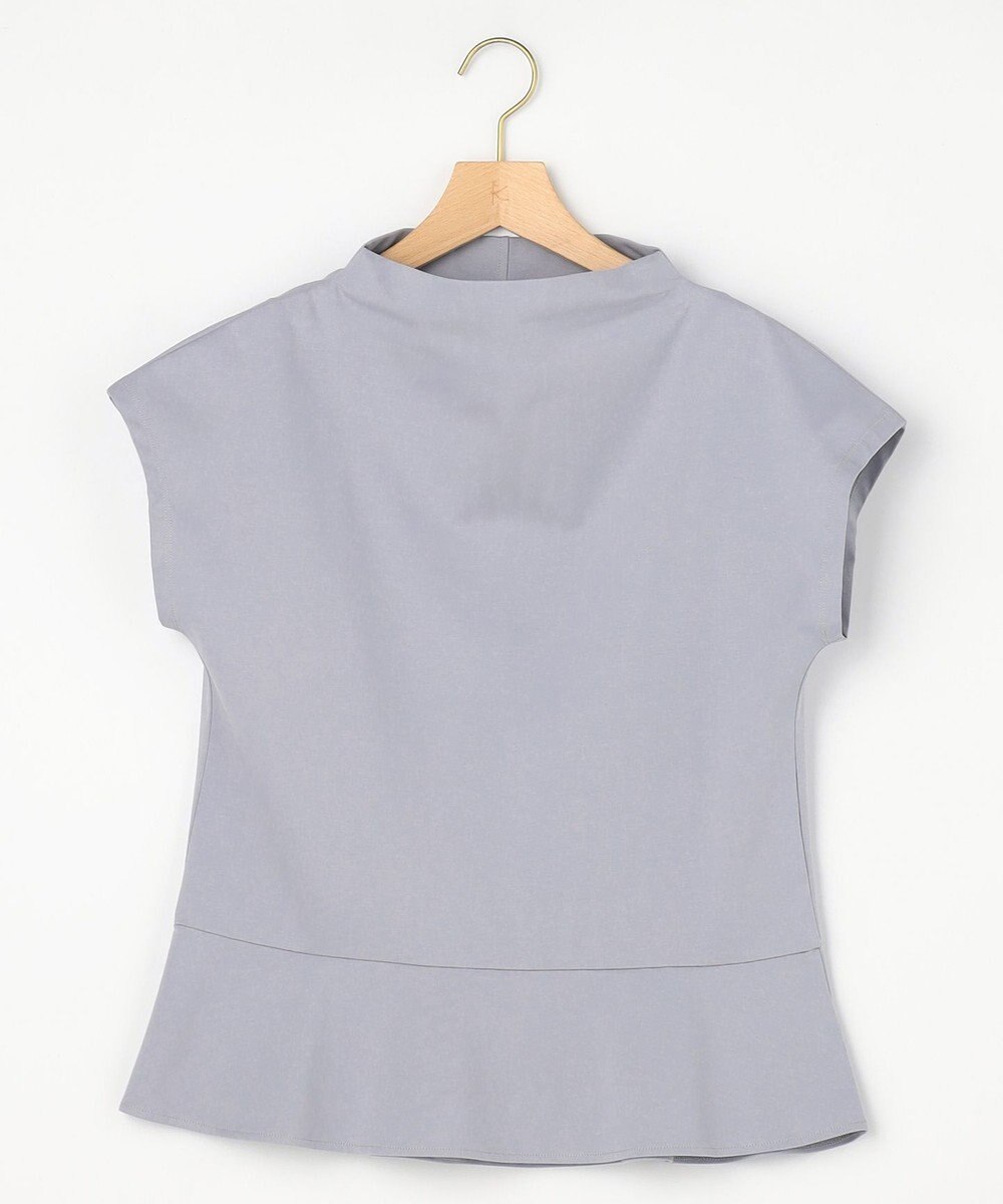 組曲 【先行予約・WEB限定】プレーティング天竺  ペプラムカットソー 