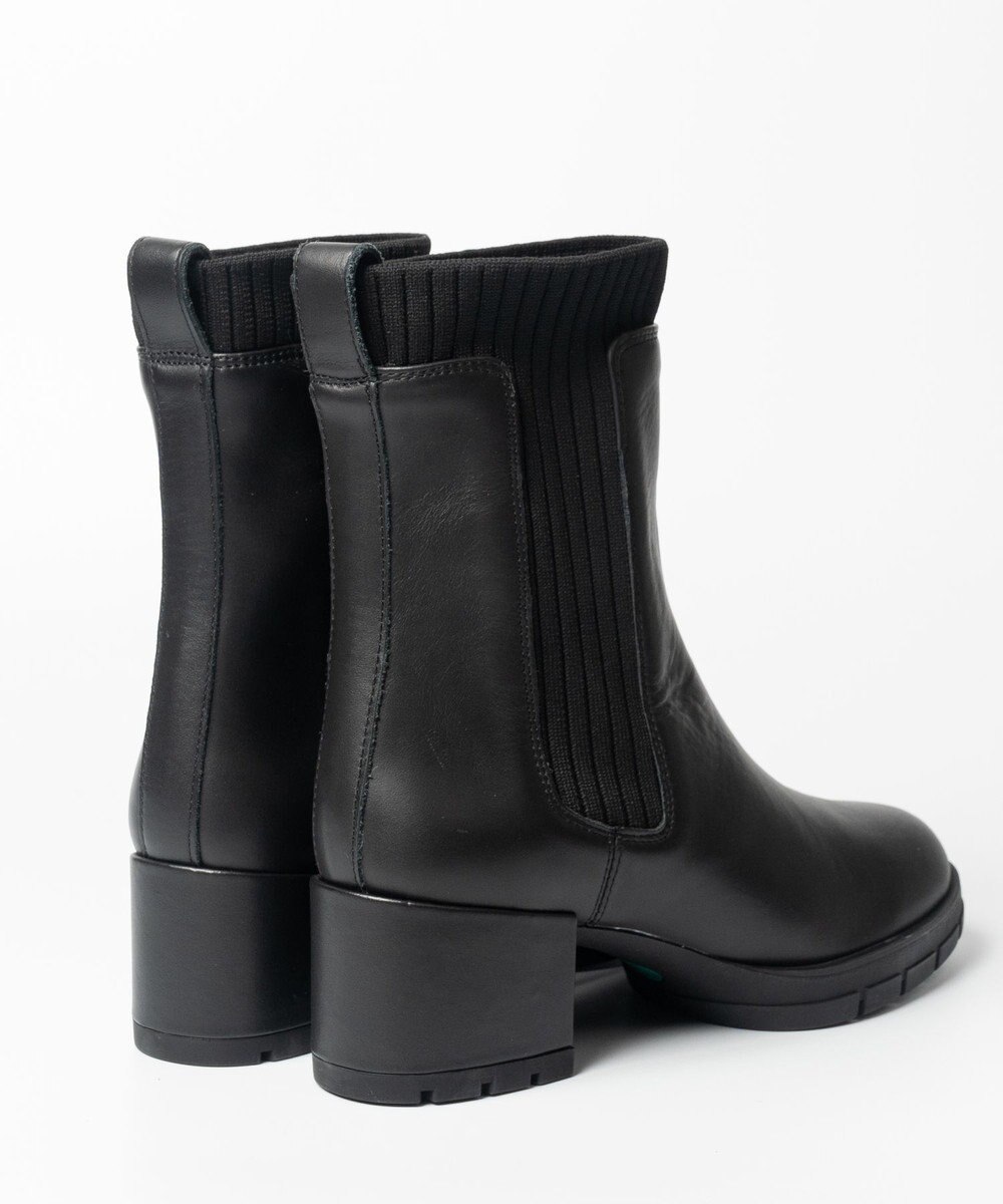 BONTRE 【UNISA/ウニサ】サイドリブニットショートブーツ 