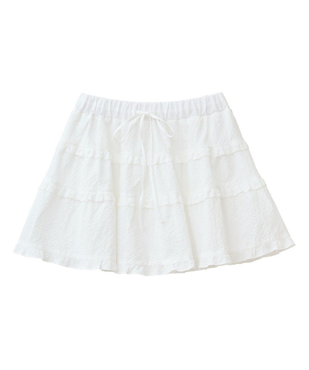 earth music&ecology ティアードミニスカート 