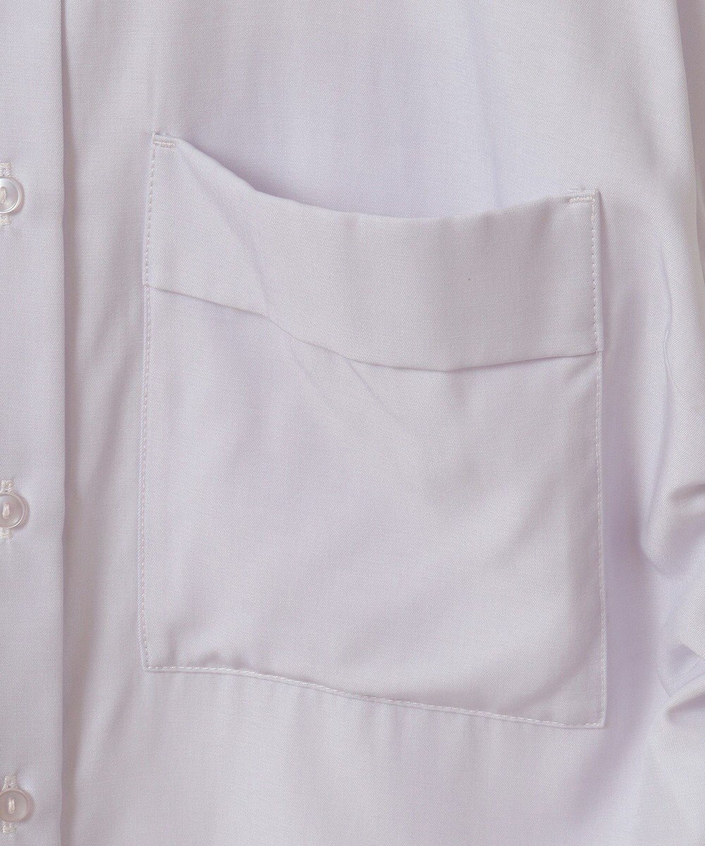 CRAFT STANDARD BOUTIQUE バンドカラーサイドドロストシャツ 