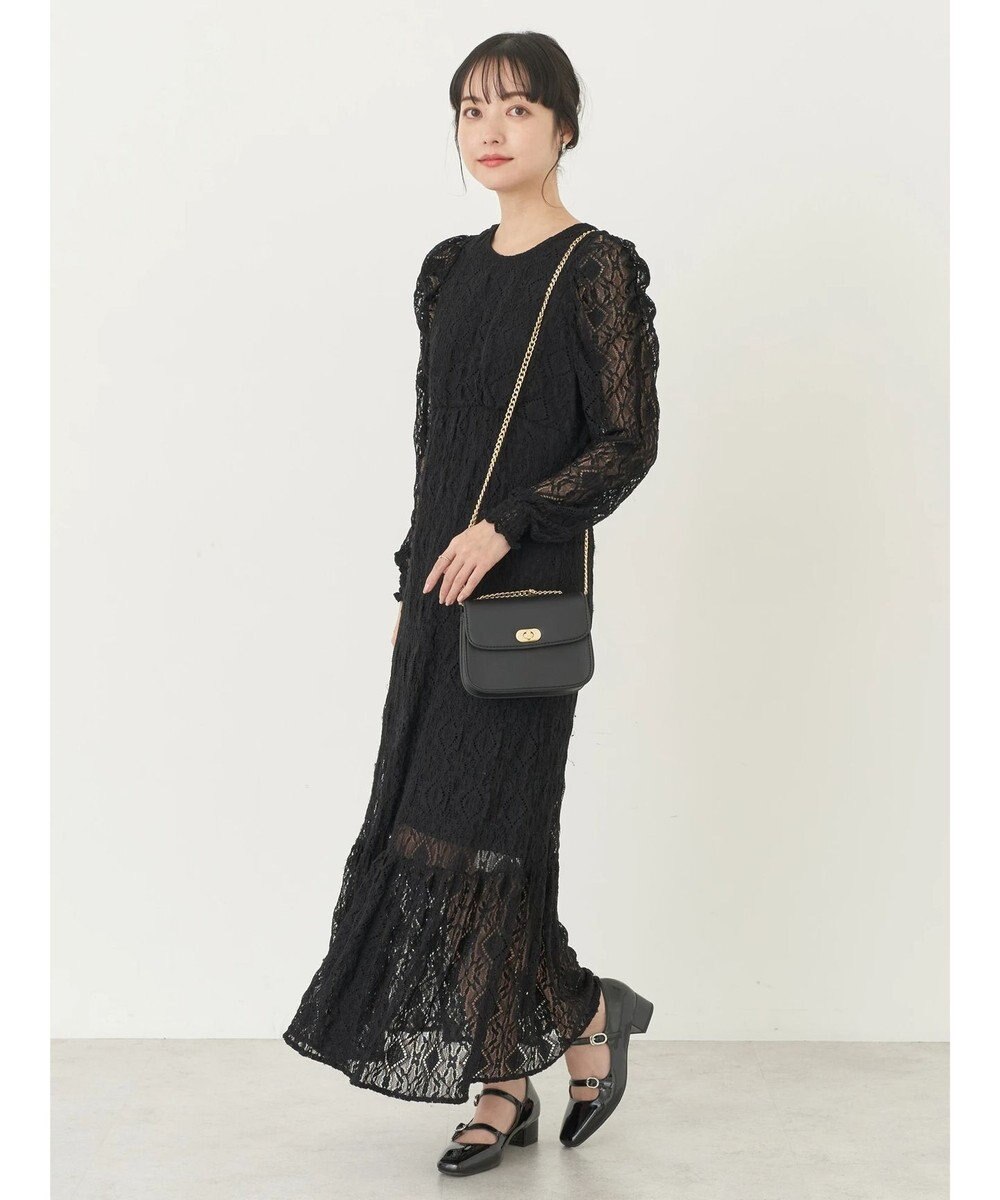 earth music&ecology 総レースワンピース 