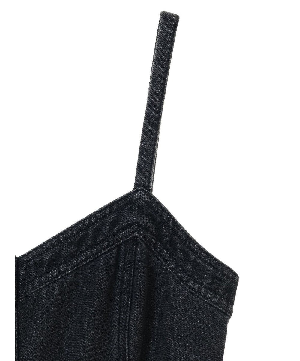 earth music&ecology サイドカットデニムキャミワンピース 