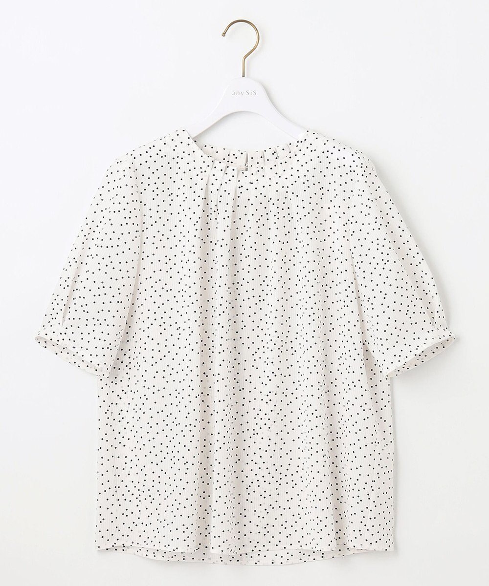 ANY SIS 【美人百花6月号掲載】シアーストライプ ブラウス 