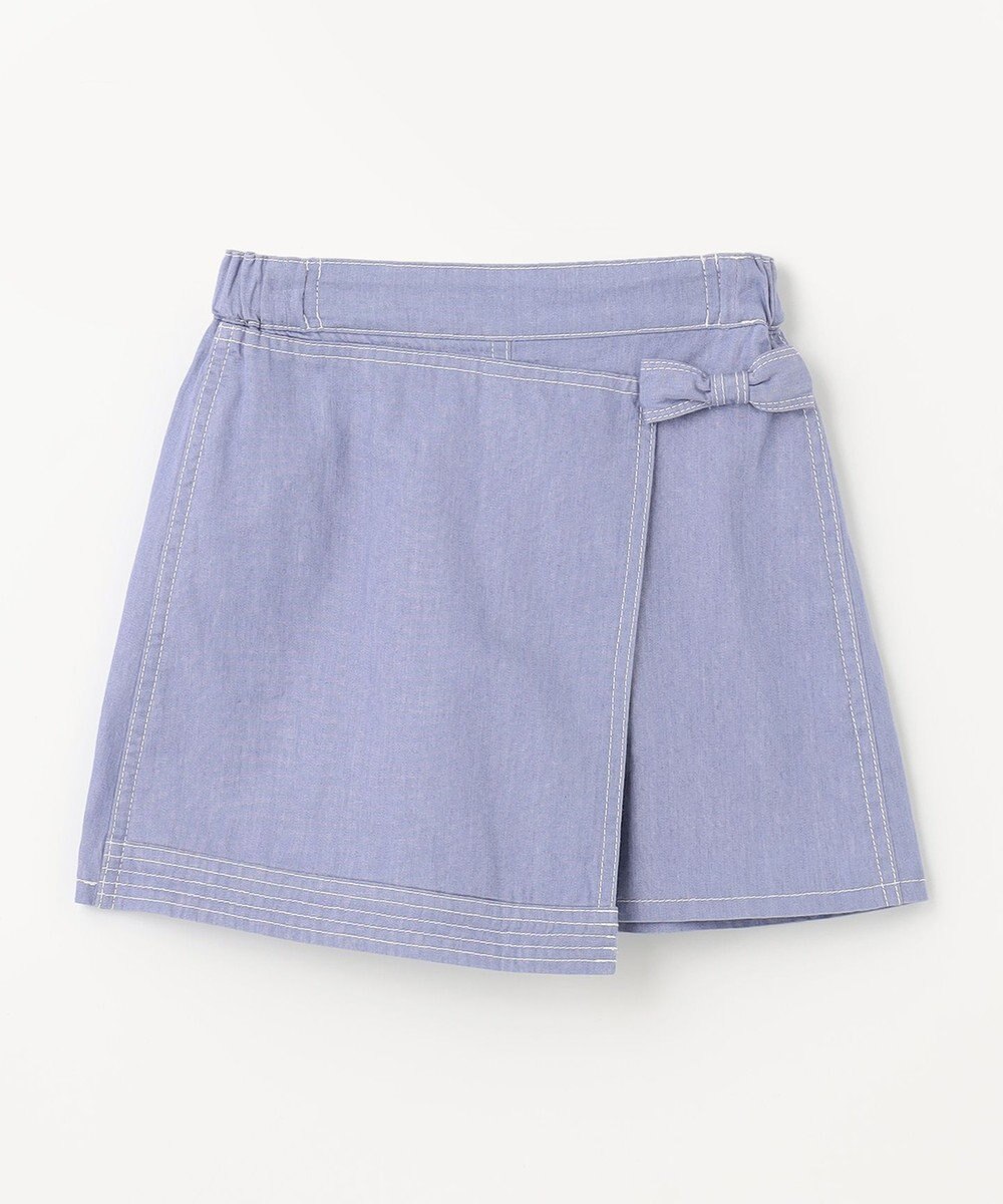 組曲 KIDS 【150-160cm】デニム ショートパンツ 