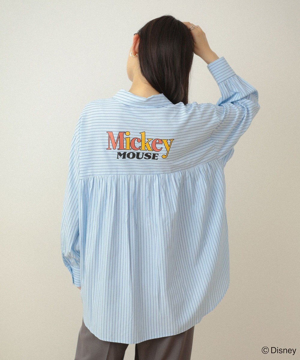 Green Parks ミッキー＆フレンズ／オーバーサイズシャツ 