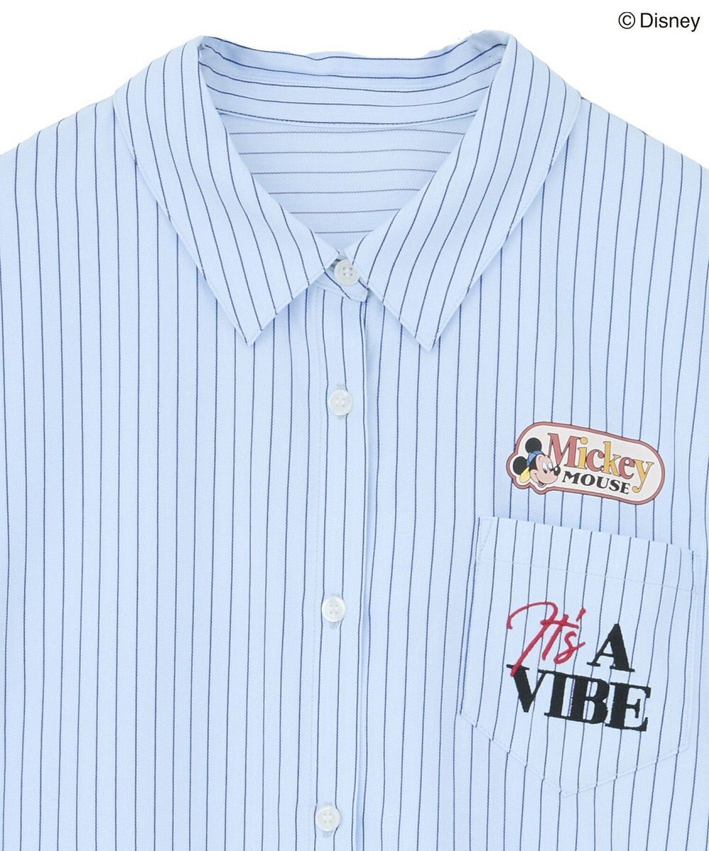 Green Parks ミッキー＆フレンズ／オーバーサイズシャツ 