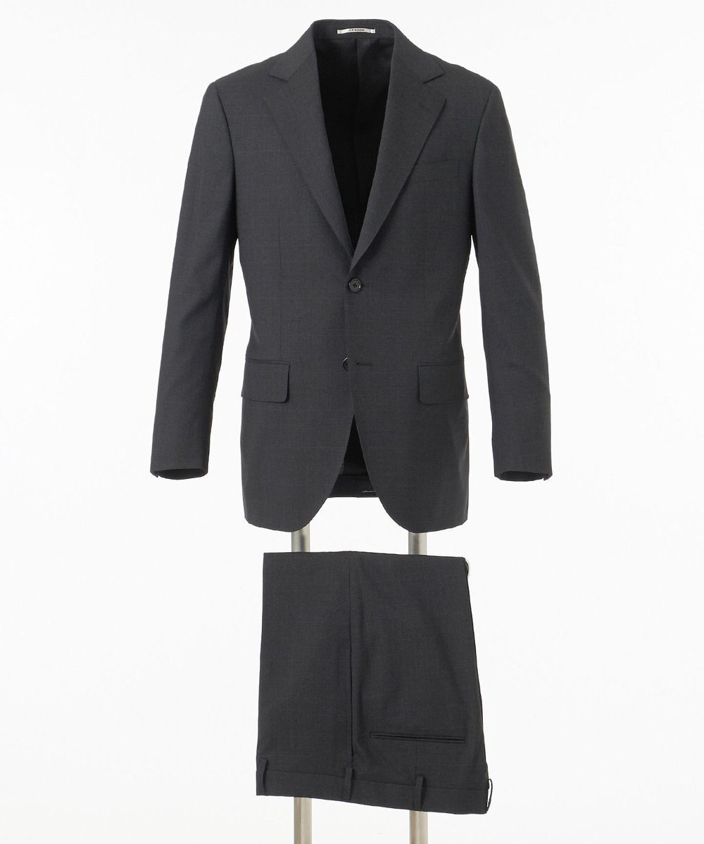 J.PRESS MEN 【ESSENTIAL CLOTHING】クールタッチグレナカートチェック スーツ 