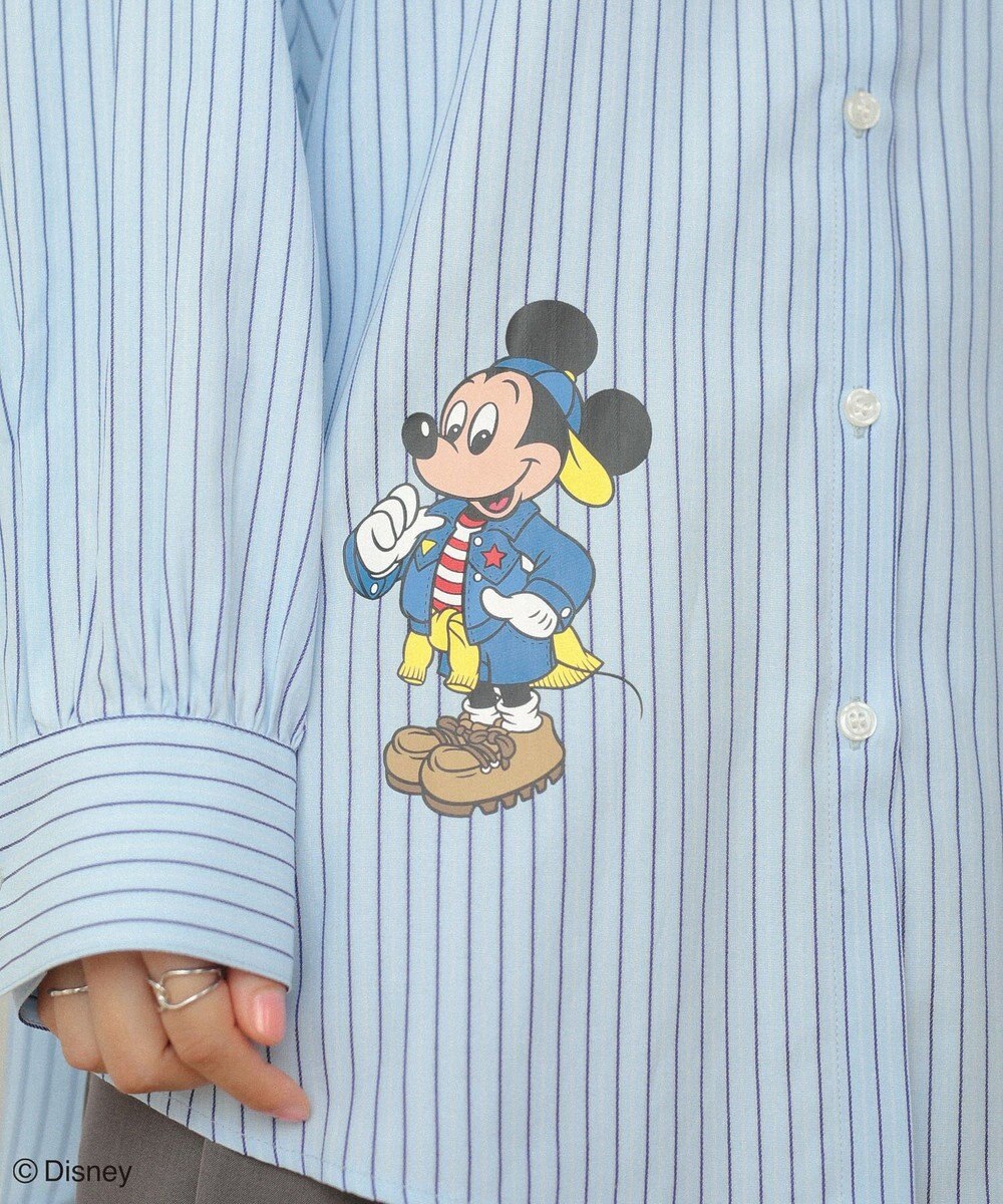 Green Parks ミッキー＆フレンズ／オーバーサイズシャツ 