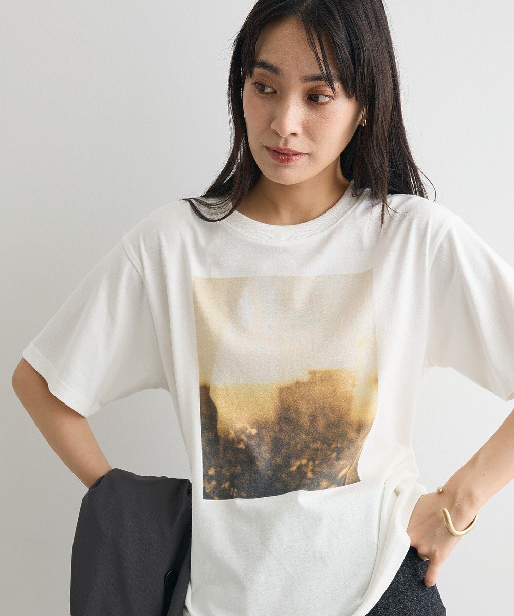 CRAFT STANDARD BOUTIQUE 接触冷感/フォトプリントTEE 