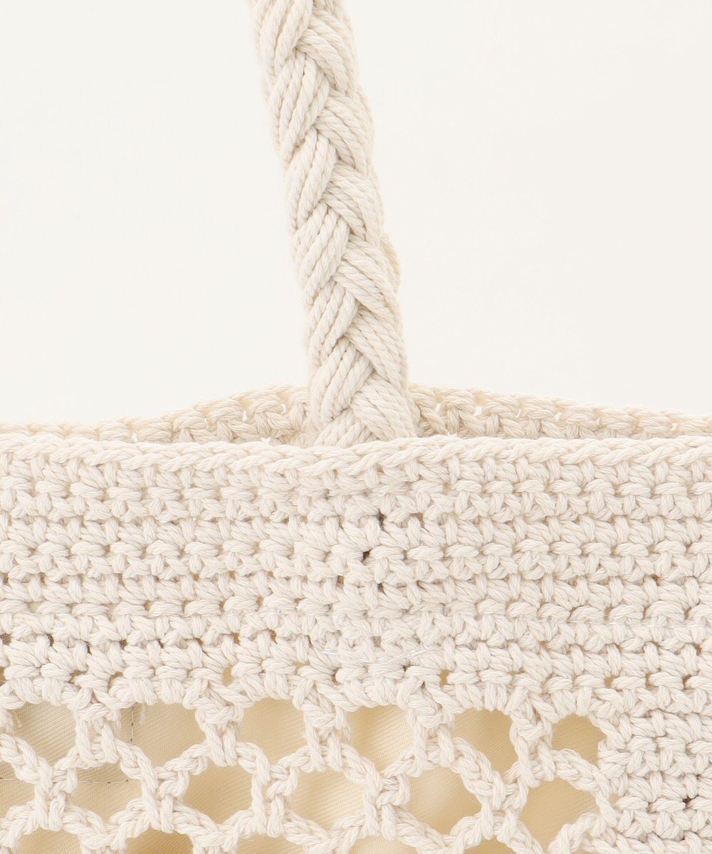 組曲 レタリングクロッシェトート バッグ 