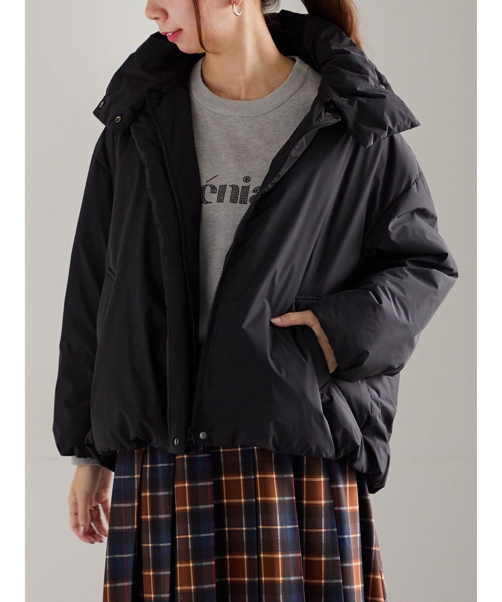 Te chichi スタンドカラーショートダウンジャケット 