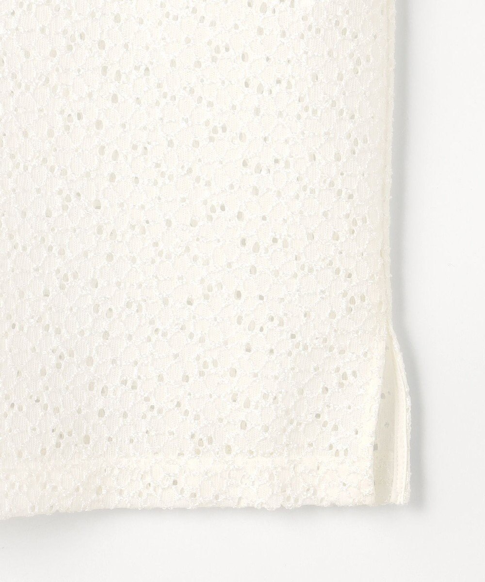 自由区 ラッセルレースジャージー トップス 