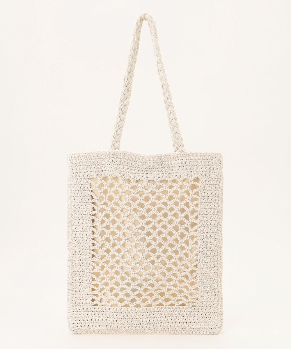 組曲 レタリングクロッシェトート バッグ 