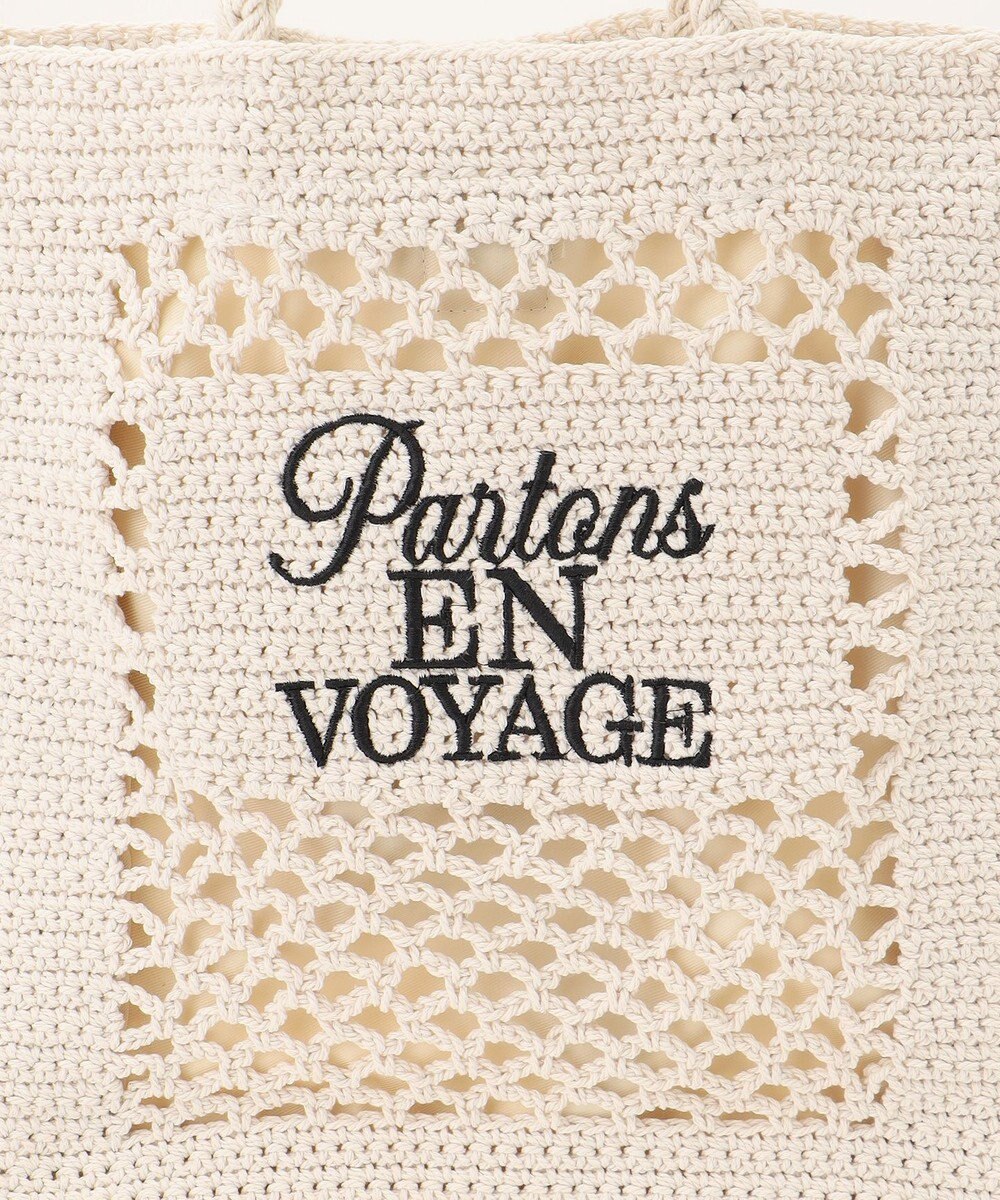 組曲 レタリングクロッシェトート バッグ 