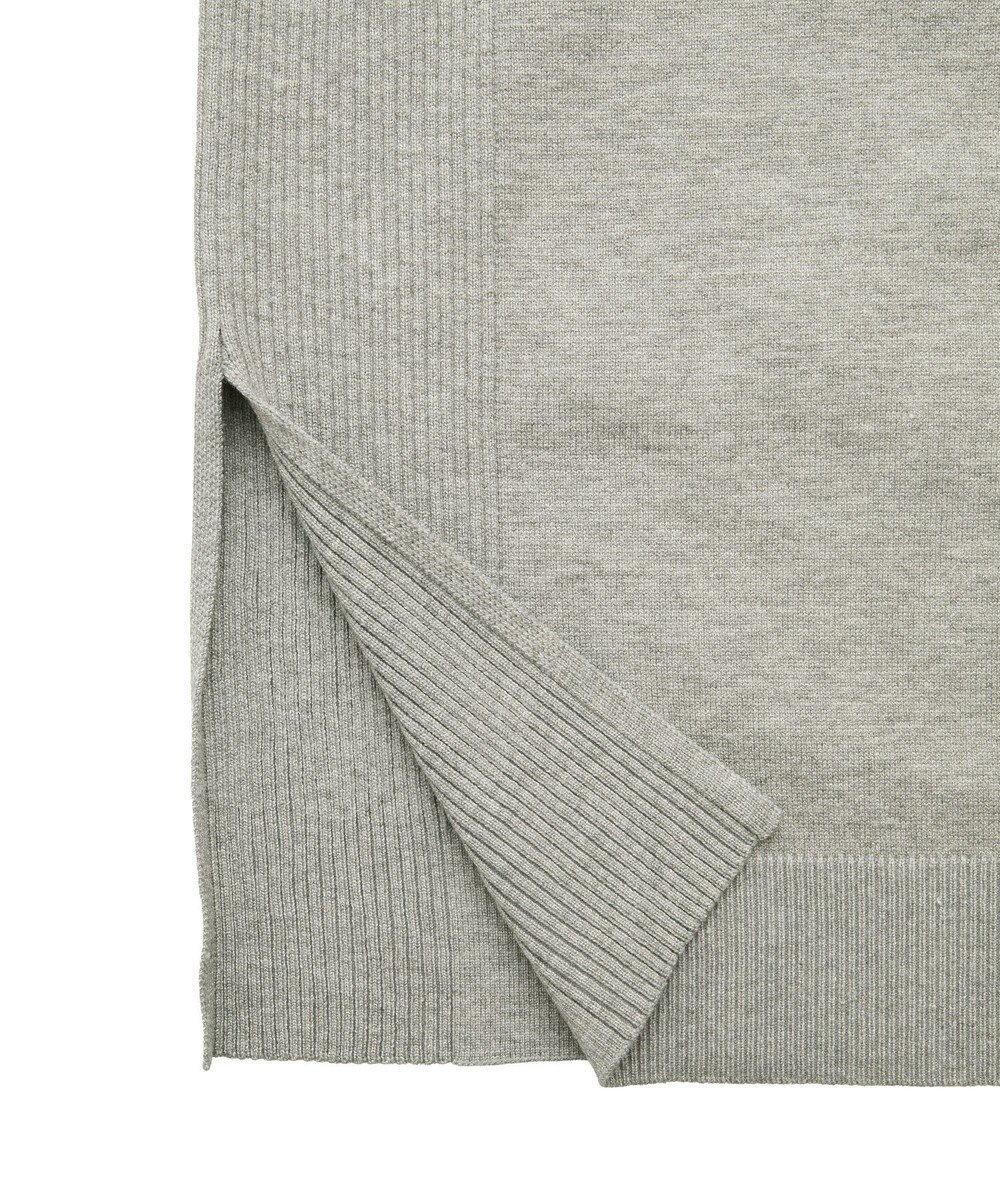 Green Parks もちやわサイドリブニットチュニック 