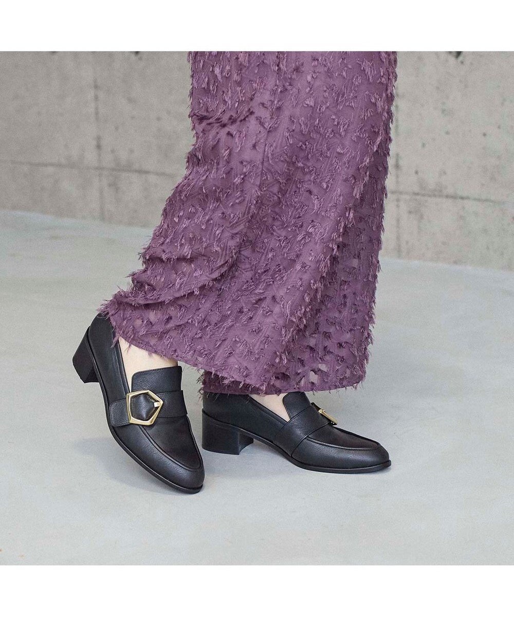 MODE ET JACOMO <MODE ET JACOMO>バックルヒールローファー 