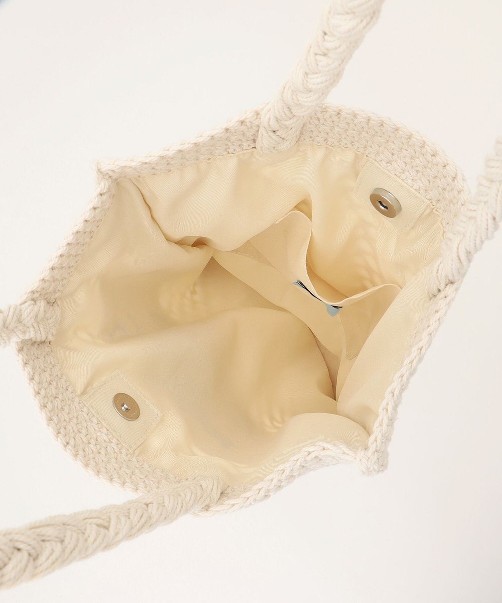 組曲 レタリングクロッシェトート バッグ 