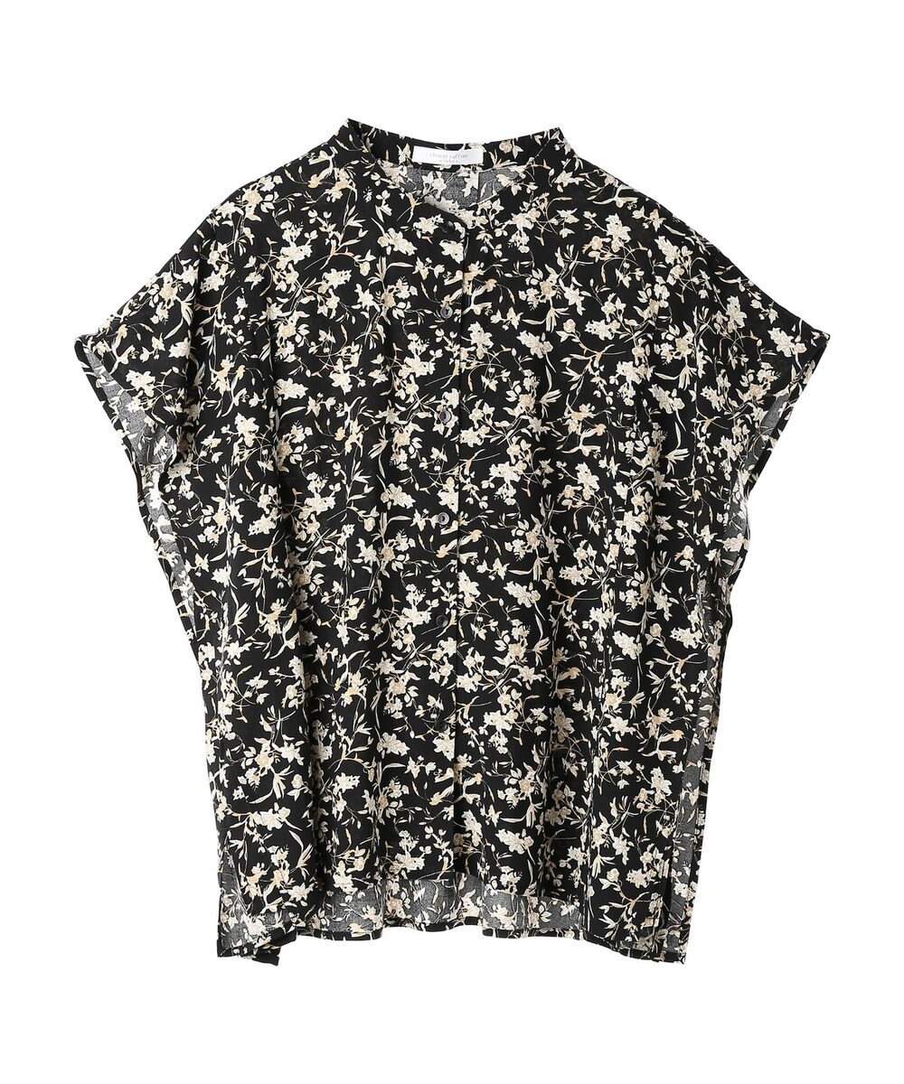 Green Parks 接触冷感　アソート柄ブラウス 