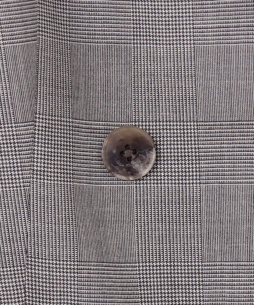 J.PRESS LADIES T/R/Wグレンチェック ダブル ジャケット 