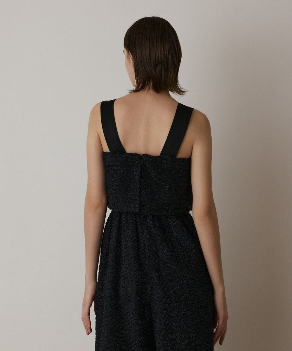 GRACE CONTINENTAL カットジャガードサロペット 