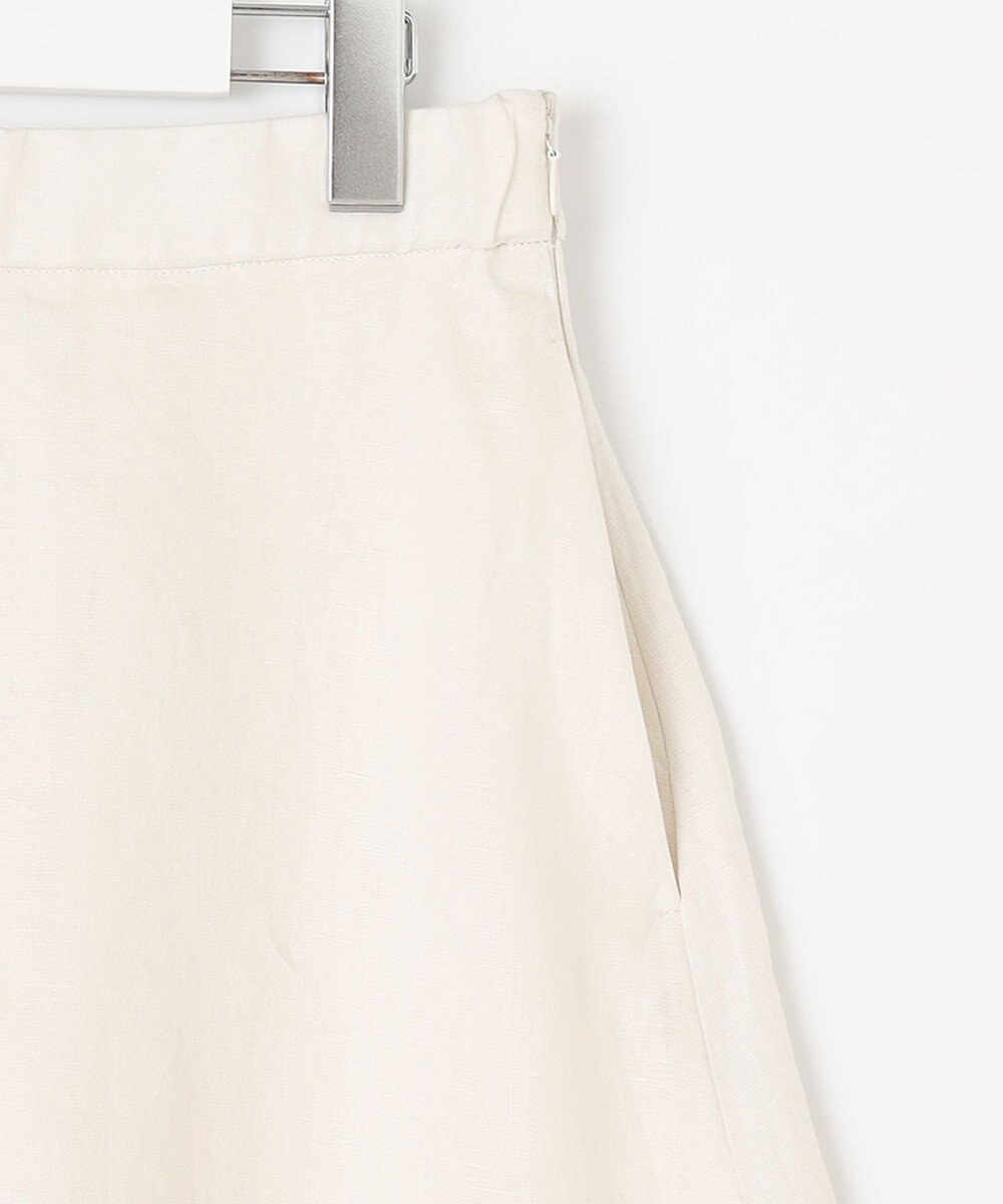 自由区 【XSサイズ～/洗える/セット可】エンブロイダリーリネン フレアスカート 