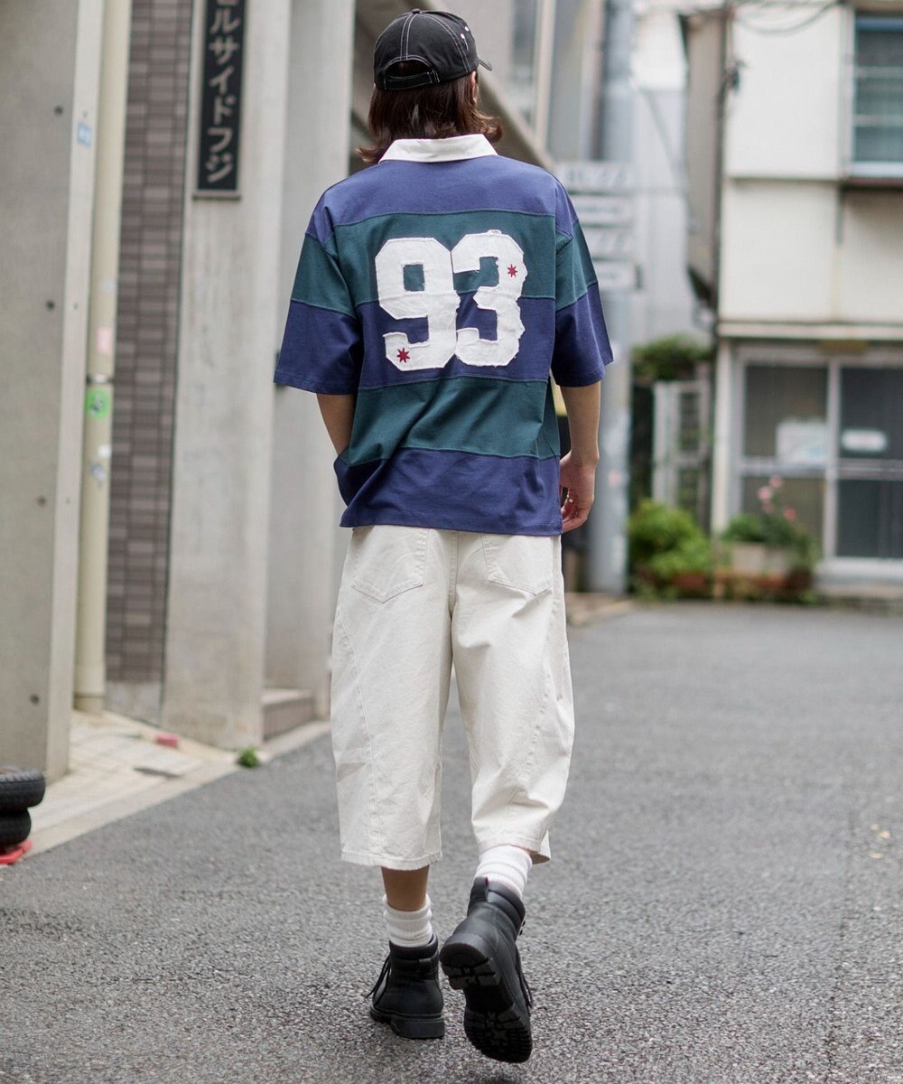 WEGO 【ユニセックス着用ITEM】ナンバリングラガーシャツ 