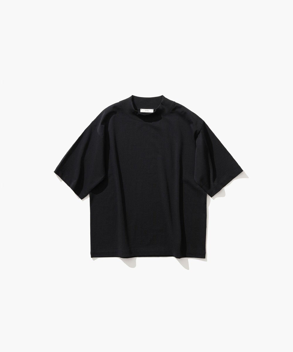 ATON DRY COTTON JERSEY | モックネックTシャツ 