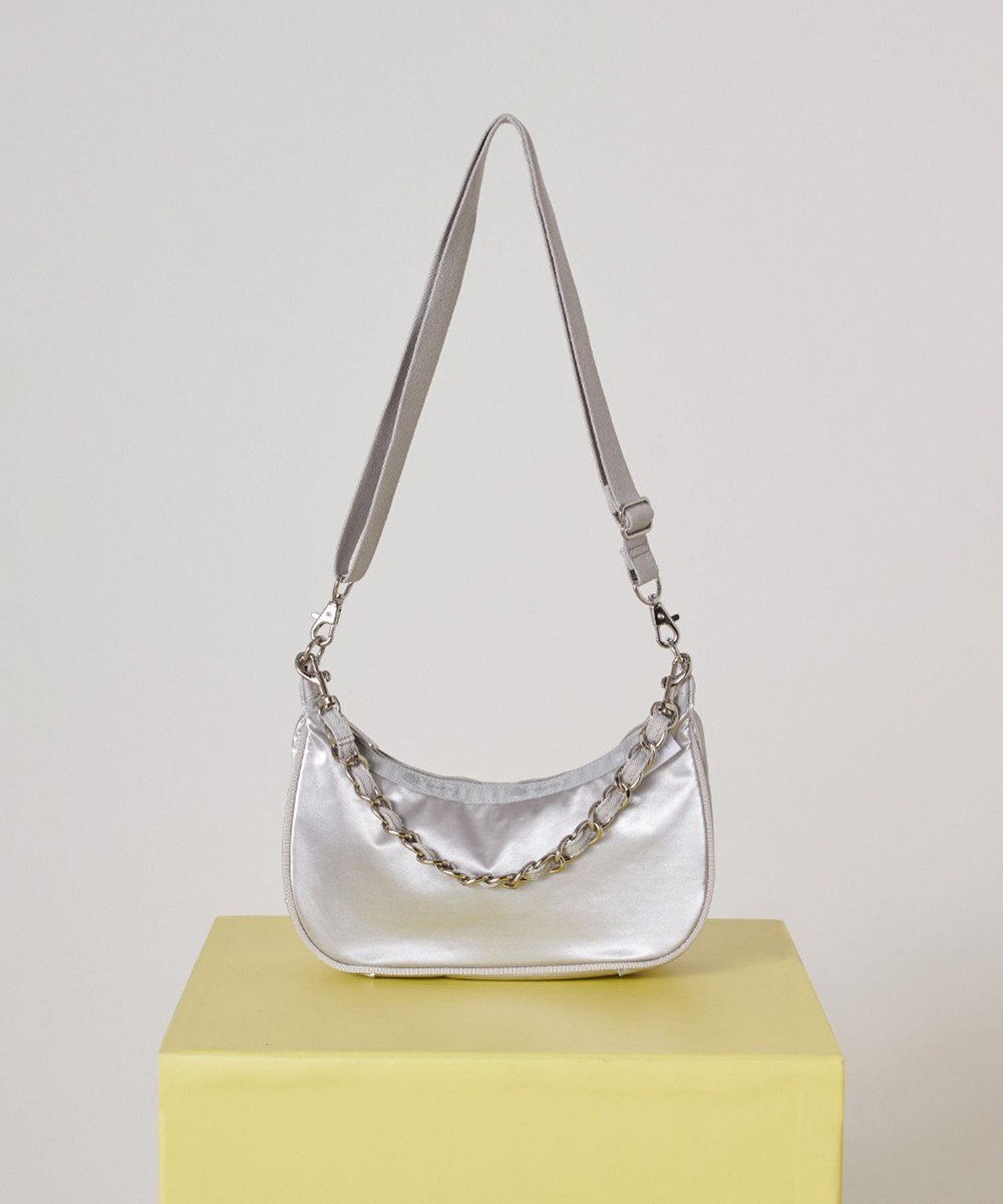 LeSportsac CHAIN SMALL CONV HOBO/シルバーシャインスナイデル 