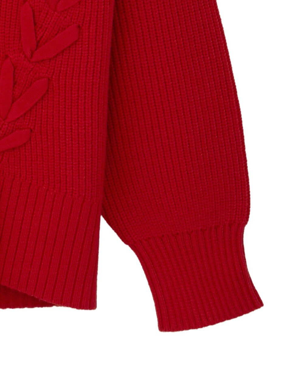 YECCA VECCA レースアップニット 