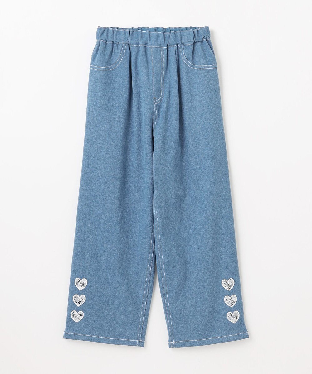 ANY KIDS デニムワイドパンツ 