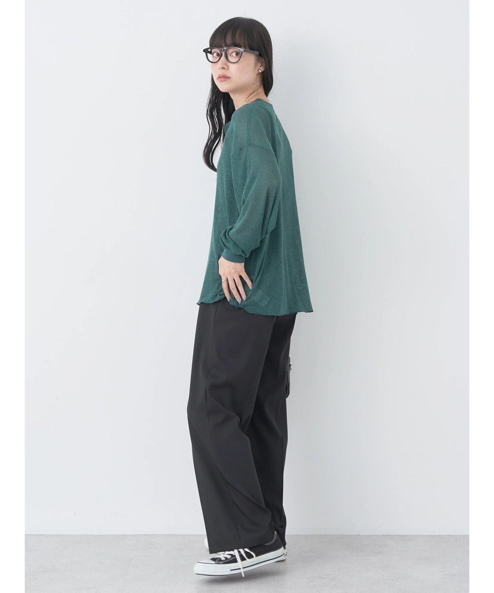 earth music&ecology シアーリブドルマンプルオーバー 