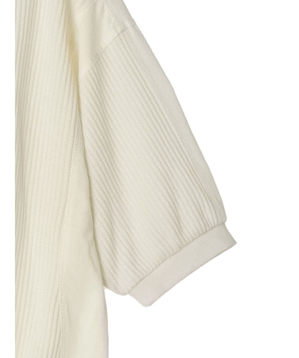 Green Parks ワッフル布帛ドッキングプルオーバー２ 