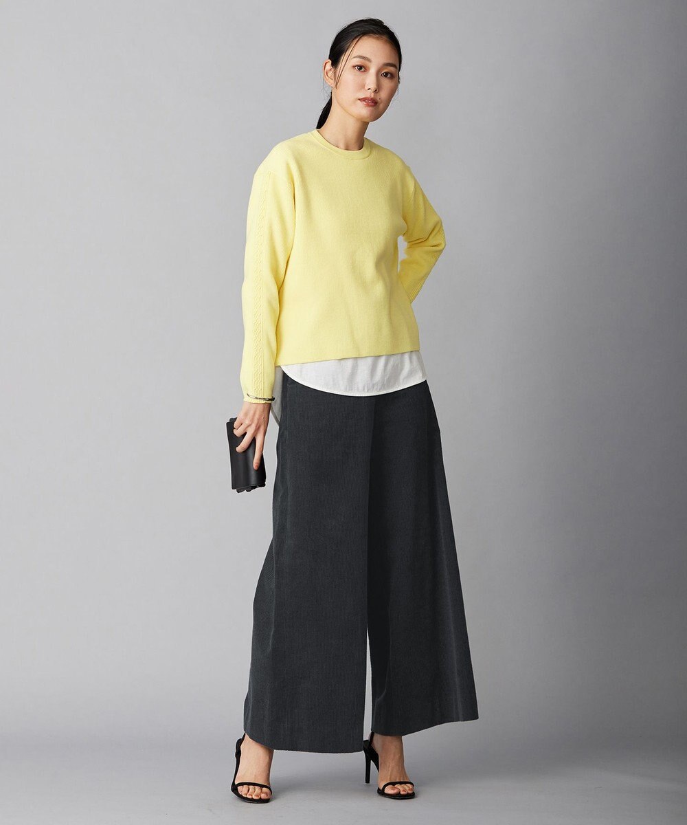 ICB 【洗える】 MIZUHIKI ニットプルオーバー 