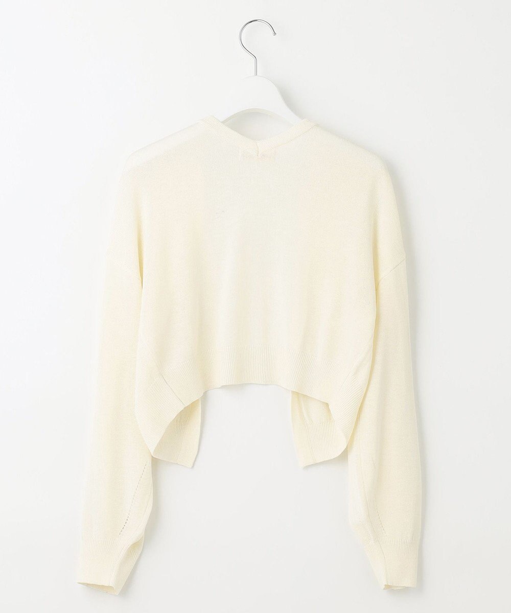 Feroux 【洗える】アイレット ボレロ 