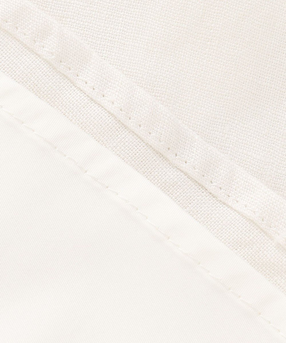 自由区 【XSサイズ～/洗える/セット可】エンブロイダリーリネン フレアスカート 