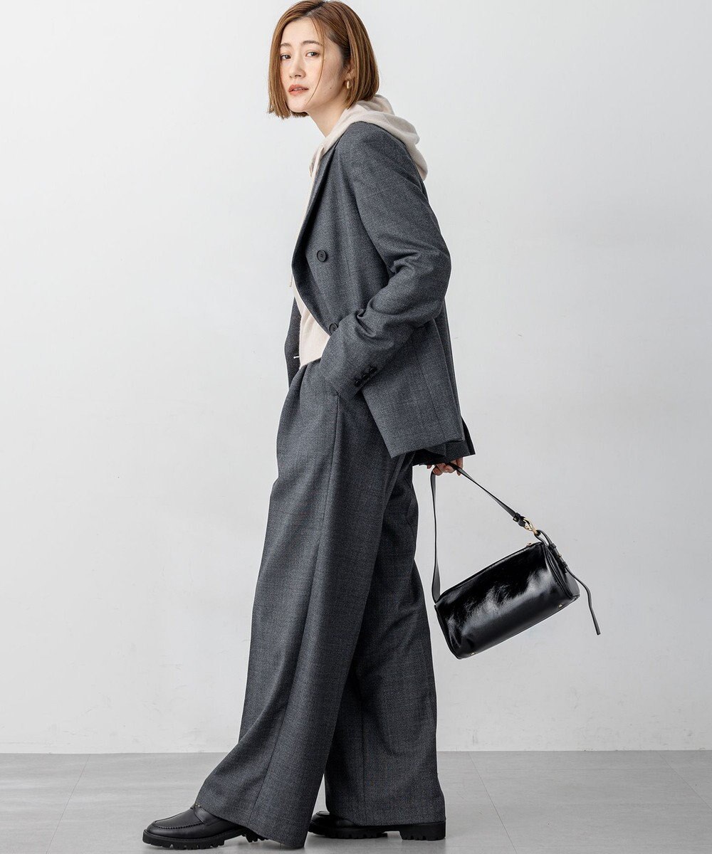 23区 【セットアップ対応】TWサキソニー タックワイド パンツ 