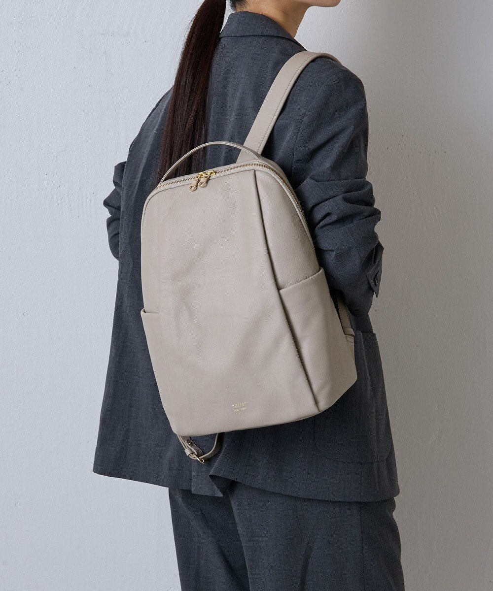 russet ＜背面メッシュ仕様＞レザーリュックサック(CE-1373) 