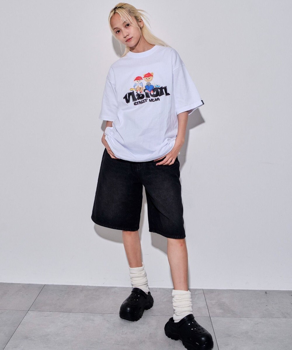 WEGO 【ユニセックス着用ITEM/MLサイズ展開】別注VISIONベアグラフィックT（SS） 