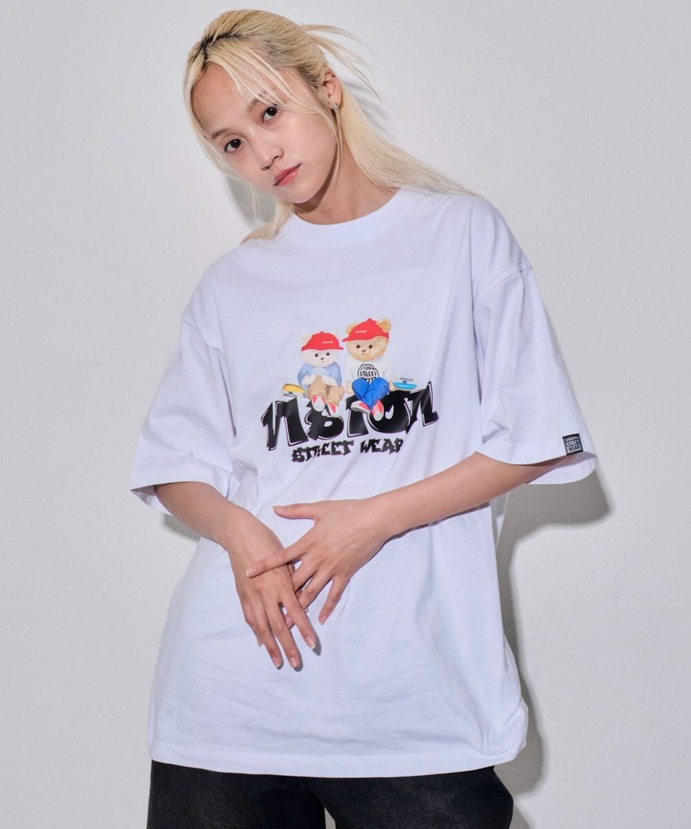 WEGO 【ユニセックス着用ITEM/MLサイズ展開】別注VISIONベアグラフィックT（SS） 