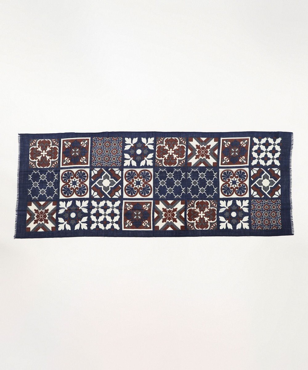 JOSEPH ABBOUD 【イタリア製】クレイジーパターン ストール 