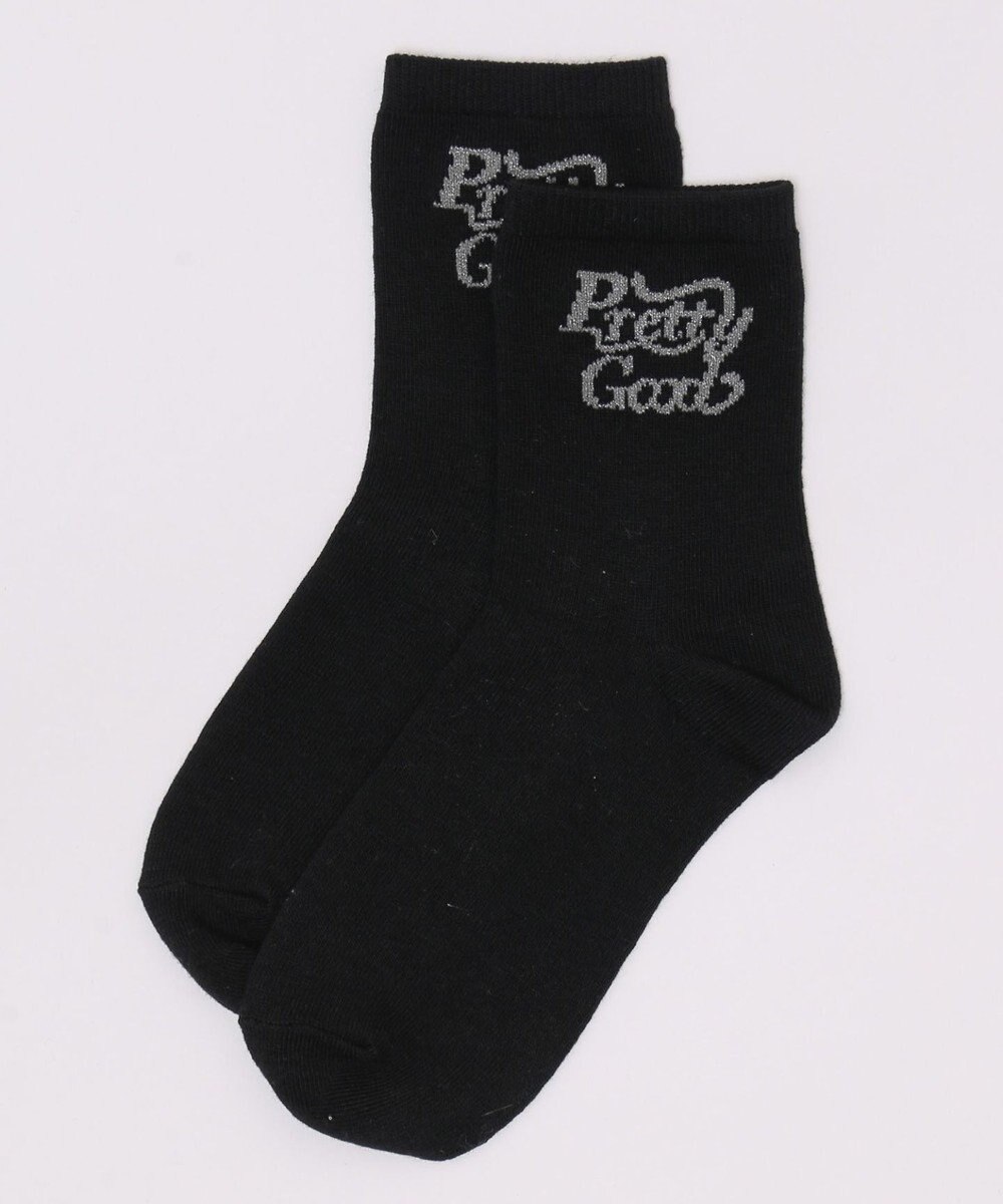 WEGO ラメロゴソックス 