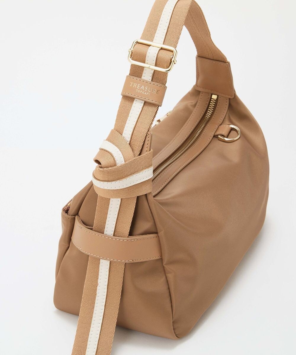 TOPKAPI 【TREASURE TOPKAPI】ナイロン ストライプ ベルト ショルダー バッグ 